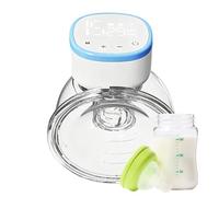 Electric Breast Pump - Easy-to-Clean Pump with Display｜2-Hour Fast Charging, for Milk Storage Bags and Nipple Replacement, Suitable for Home or Hospital Use, Comfortable Feeding Mothers and Babies
