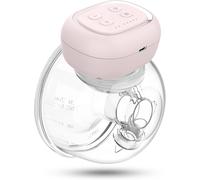 Electric Breast Pump: Hands Free Electric Breast Pump-Portable Electric Breast Pump With 3 Modes-9 Suction Levels And Memory Function,Low Noise (1 Piece,Pink).[R126]