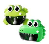 Electric Bubble Machine - ABS Crocodile Shape | Bubɓle Maker Blower for Kids Outdoor Indoor Fun | Automatic Bubble Toy for Parties, Garden, Pool, Birthday and Playtime