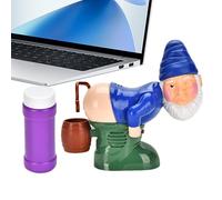 Electric Bubble Machine - Santa Claus Funny Farting with Lights and Music | Bubble Maker | Automatic Bubbles Blower Toy with Music | Interactive Automatic Blowing Toy Outdoor for Kids Family Fun Yard