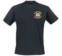 Electric Callboy Ratatata Lucky Cat Homme T-Shirt Manches Courtes Noir S