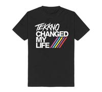 Electric Callboy Tekkno Changed My Life Homme T-Shirt Manches Courtes Noir XL