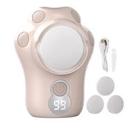 Electric Callus Remover Outil pour enlever les callosités pour pieds - Poal Scrubber Dead Skin Remover | 3 vitesses réglables Soin de la peau craquelée avec têtes interchangeables