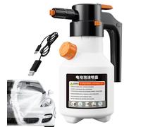 Electric Car Wash Foam Sprayer - Sans fil haute pression PA Foam Cannon | 8 bars Automatic Power Sprayer With Fan Shaped Nozzle | Multi Purpose Gardening & Window Cleaning Tool