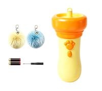 Electric Cat Teaser | Automatic Retractable Toy, Teaser Wand With Bell | 16.5x6.7x6.7cm/6.5x2.64x2.64 Inches Kitten Enrichment Toys For Kitten Enrichment Playing
