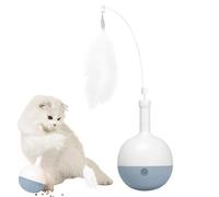 Electric Cat Toy | Automatic Play Toy Ball for Indoor Fun | Interactive Kitten Toy for Cats Designed to Provide Multi-Functional Exercise and Mental Stimulation for Playful Kittens and Adult Cats