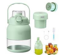 Electric Citrus Juicer 28 Oz,Portable,Rechargeable and easy-to-clean blender with straw and double lid,Large capacity for smoothies and juices, Suitable for family, Personal travel and outings (1PCS)