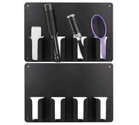 Electric Clipper Stand - Rack Wall Mounted, Professional Barber Organizer, 4 Slot Appliance Holder, Sturdy Tool Storage, Space Saving Design | Efficient Salon Equipment Management Haircut