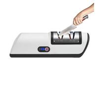 Electric Cutter Sharpener, 3-Stage Scissor Grinder & Long-Tail Automatic USB Charging Sharpener, Multi-Purpose Polishing Tool Main Feature, Kitchen and Garden Care Category with Usage for Razor