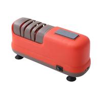 Electric Cutter Sharpeners For Kitchen - With Suction Cup Base USB Charging Electric Cutter Sharpening Tools,4-Stage Scissor Grinding Stone | For Chef Work Garden