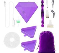 Electric Diamond Art Painting Pen, Vacuum Diamond Art Rechargeable Diamonds Painting Suction | Lightweight Design | Diamonds Arts Accessories for Adults | Gifts for Women Girls