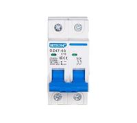 Electric Disjoncteur DifféRentiel,Contacteur Mini Disjoncteur DZ47-63 10A 16A 20A 25A 32A 40A 50A 63A 2P AC 400V(50A)