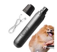 Electric Dog Nail Trimmer, 5-Speed Rechargeable Cats Toenail Grinder, 7.09x1.38in Pet Paws Grooming Tool for Small, Medium, Large Cats and Dogs, Safe, Quiet Grooming