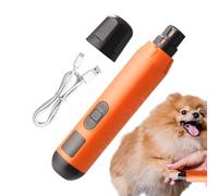 Electric Dog Trimmer, Cats Toenail Trimmers, Dog Nail Grinder, Pet Nail Clippers with Powerful and Adjustable Speeds for Both Pets or Owners, 7,09 x 1,38 x 1,18 Inches