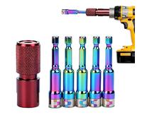 Electric Drill Angle Grinder Connecting Rod Set, Carbon Steel Quick Release | Drill To Angle Grinder Converters For Polishing Sanding Carving Metal Fabrication Construction Sites