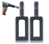 Electric Drill Wire Twisting Tool, Wire Twister Tool for Drill, Professional Wire Twisting Tool for Fencing, Rebar Tying, and Construction, Alloy Steel (#11+#11)