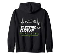 Electric Drive Real Life EV Car Charging Sweat à Capuche