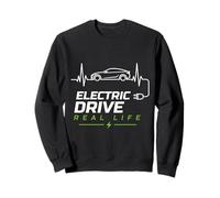 Electric Drive Real Life EV Car Charging Sweatshirt