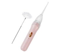 Electric Ear Cleaner, Wax Removal Tool, 5.71x0.91x0.91 Inches LED Ear Scoop, Rechargeable Cleaning Device, Soft Tip Kit, Ideal for Adults, Children, Travel, Hygiene, and Home Use