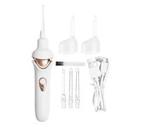 Electric Ear Wax Removal Kit, Usb Ear Wax Remover, Rechargeable Earwax Washer, Safe and Effective Cleaning Tool for Adults, Teenagers, Kids, 6.89x0.79 Inches
