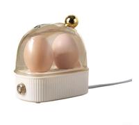 Electric Egg Cooker 2 Eggs Dual Slot Auto Shut-Off