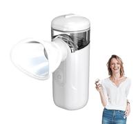 Electric Eye Steamer, Dry Eye Relief Machine, 3.39inch Beauty Tool, Quick Function, Portable Design, Facial Steam Machine for Men and Women, Travel Use