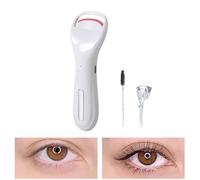Electric Eyelash Curler - 3 Temperature Settings Portable, Makeup Accessory Lightweight Rechargeable Design with Fast Heating for Natural Lash Curling Safe and Easy Use for Women and Girls Daily