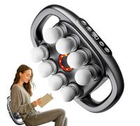 Electric Fascia Massager, Deep Tissue Percussion Massager, 7.9 inches Full Coverage Muscle Relaxation Tool, High-Intensity Vibration for Home, Dormitory Gym office