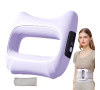 Electric Fascia Massager, Ergonomic Deep Tissue Tool, Rechargeable Device, Quiet Vibration Motor, Handheld Comfort Grip, Compact Design, Perfect for Grandma, Dad, Youth, 14.3x14.7x4.3cm