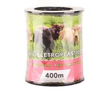 Electric Fence Wire | Strong Conductivity & Tarnish Defying Stainless Steel | Lightweight Reusable Farm Rope for Horses/Cattle/Sheep | Easy to Install & Splice