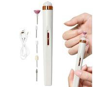 Electric Filer Nail, Professional Nail File 7.09x0.96in Manicure Pedicure Portable Grinder, Ergonomic Polishing Tool, High-Speed Filers Polisher for Families, and Friends