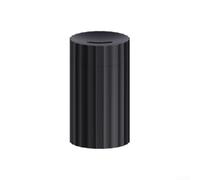 Electric Flame Aroma Diffuser USB Humidifier 7 Colours(black)