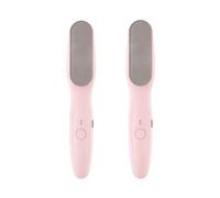 Electric Foot Callus Remover, 2025 New 2-In-1 Electric Foot File, Pedicure Set, Manicure Kit for Women, 2-Speed Rechargeable Portable Electronic Foot Callus Remover (pink-2pcs)