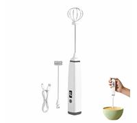 Electric Frother - Handheld Powerful Mini Mixer, 3 Speed Milk Frother