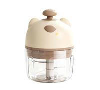 Electric Garlic Chopper Mini, USB Rechargeable Detachable 250ml Crusher