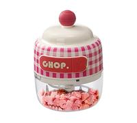 Electric Garlic Chopper - Portable Vegetable Grinder, Food Processor | Meat Onion Ginger Pepper Salad Chicken Veggie Fruit, Kitchen Accessory Home Cooking Tool, Easy Use, Compact Electric Mini Chopper