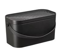 Electric Glass Rinser Tea Cup Washer, Portable Desktop Tea Set Washer, with 2.6L Water Tank, Lid, High Pressure Jets, Rechargeable, for 3-15cm Diameter Cups, for Home, Bar & Coffee Shop