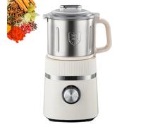 Electric Grain Grinder, 500W Stainless Steel Wet And Dry Mill With 4 Thickness Settings And 800G Capacity, 4 Blade Stainless Steel, Electric Spice Coffee Grinder For Herbs Grains Rice Corn green