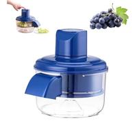 Electric Grape Peeling Machine, 2025 New Grape Peeling Machine, Automatic Small Fruit Tomato Peeler Tool, Electric Garlic Peeler Machine, Max Capacity 300g, for Grapes, Garlic, Cherry, Tomatoes (1pcs)