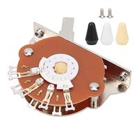 Electric Guitar 5 Way Switch | Metal Tone Selector for ST/SQ Guitars | Sturdy Replacement Switch for Musical Instruments