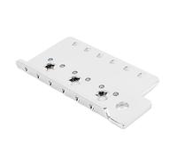 Electric Guitar Bridge Base Plate | Bottom Loading for Easy String Replacement/Maintenance | Sturdy Metal Replacement Plate for Damaged or Old Bridge Systems