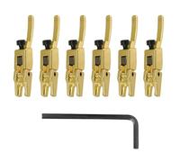 Electric Guitar Double Locking Systyem Locked String Saddles for Tremolo Bridge Parts Roller Saddles