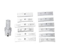 Electric Guitar Fretboard Press Caul Inserts | R161 Repair Tools for Bass/Acoustic/Electric Guitars | 12 Accurate Inserts & Cylindrical Fittings