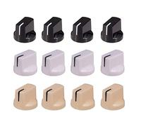 Electric Guitar Replacement Knobs Plastic 12Pcs Set