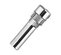 Electric Guitar Tremolo Arm Bar Black Iron 8.6mm Thread(Silver) | Black finish, 8.6mm internal thread, sturdy iron, smooth action, fits electric guitars