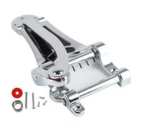 Electric Guitar Tremolo Bridge Tailpiece | Hand Crank for Tuning Stability/Jazz/Rock | Metal Replacement Bridge with Glossy Finish