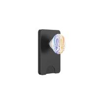 Electric Guitar with Rainbow Wings and Floral Art Festival PopSockets PopWallet pour MagSafe