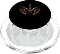 Electric Guitar with Wings Music Lover Rock and Roll PopSockets PopGrip pour MagSafe