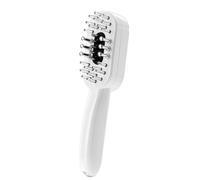 Electric Hair Comb, Red Light Scalp Massager, Heated Straightener Tool, Ergonomic Handle, Oil Filling Hole, Bristles, for Adults Styling and Care, 8.66x1.89x1.93 inches