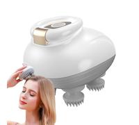 Electric Hair Massager, Rechargeable Scalp Relaxation Device, Versatile Design, Portable Head Scratcher, Relaxing Hair Growth Skin Massage Tool, for Home, Travel, Bathroom